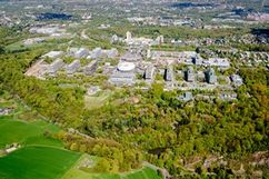 Ruhr-Universität- Bochum aus der Vogelperspektive